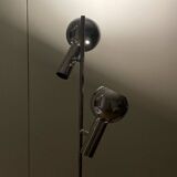 Lampadaire réglable en chrome des années 1970