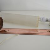 Copper red wall lamp frosted glass