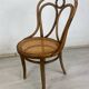 Curved wooden chair