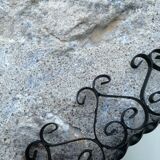 Mirror sun wrought iron 35cm