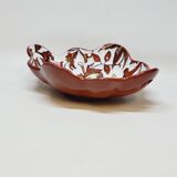 Longwy Cloisonné Enameled Basket Empty Pocket Cup Flowers Fe