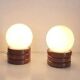 Pair of bedside lamps