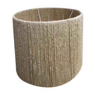 Natural rope lampshade low diameter 60 high 45 cm