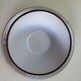 Vintage gravy boat in Niderviller stoneware Maille model