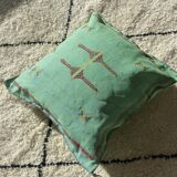 Sabra Green Berber Cushion