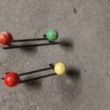 2 vintage coat rack 60