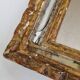 Antique Venetian style mirror with beads, 27 x 32 cm