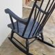 Vintage rocking chair rocking chair 1950 black