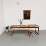Table de ferme en hêtre XL
