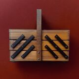 Worker - vintage wooden sewing box