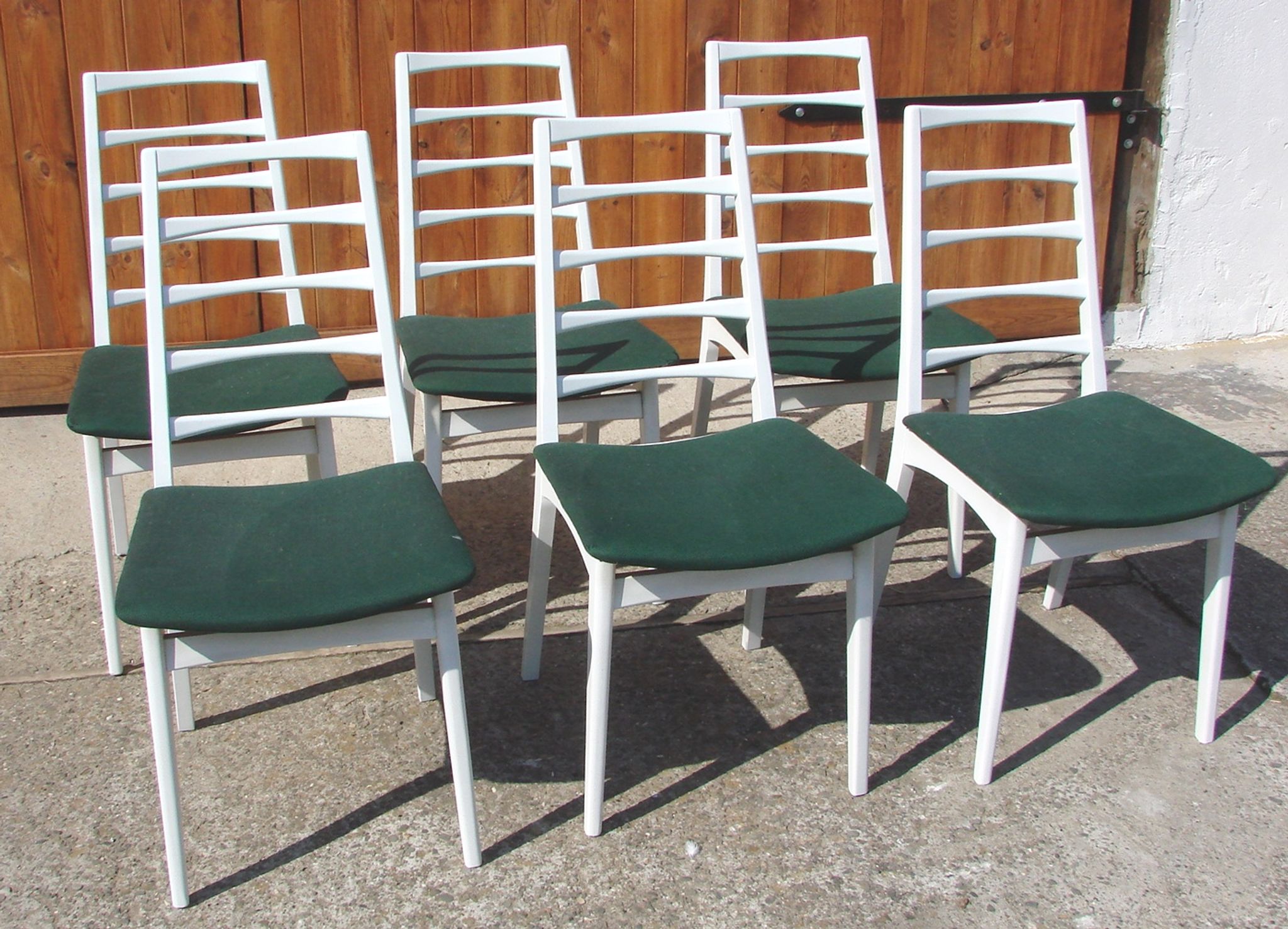 Ensemble de 6 chaises, 70