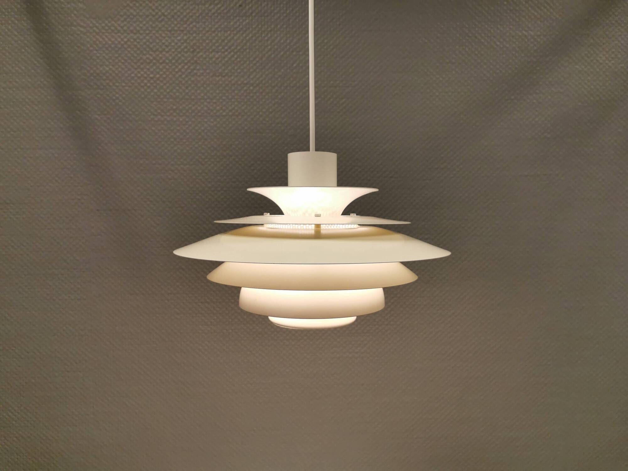 Danish designed hanging lamp, produced by JEKA (closed in the 1990s) model Verona.