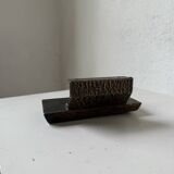 Brutalism bronze door handle