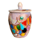 Pot en céramique de Marie-Christine Treinen Vallauris années 50