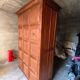 Indian teak wardrobe with 15 doors
