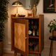 Vintage rosewood and elm buffet 1950