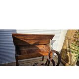 Antique desk and chair
