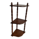 Étagère d'angle bois