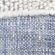 Tapis marocain 100% laine bleu et blanc 136x211 cm
