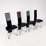 Set of 4 Concorde Dining Chairs by Torstein Flatøy For Bahus, 1980s