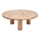 Solid oak coffee table CUT-P3