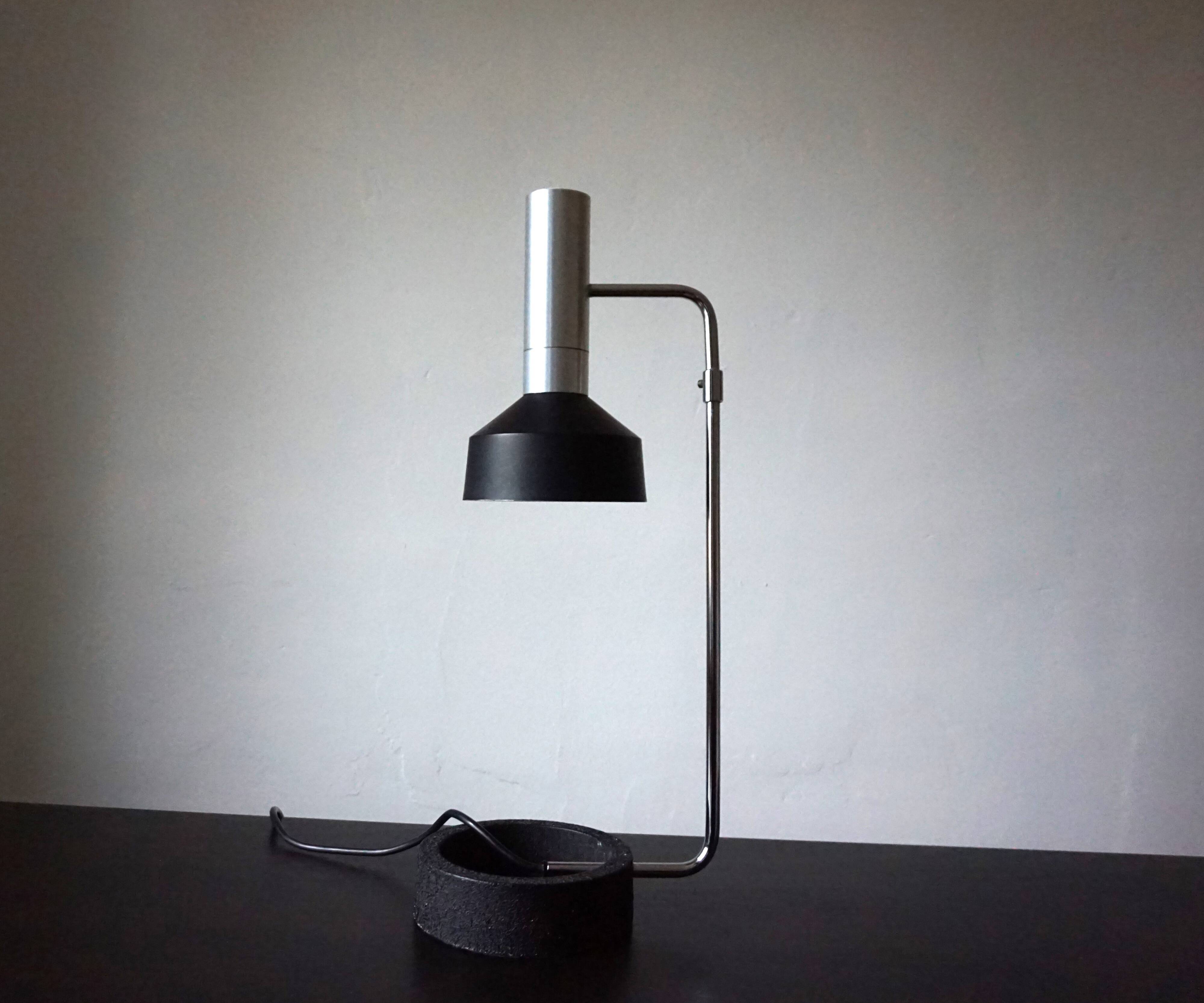 Baltensweiler Minilux table lamp by Rosemarie and Rico Baltensweiler, 1960