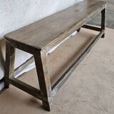 Old burmese teak bench