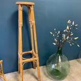 Vintage rattan side table