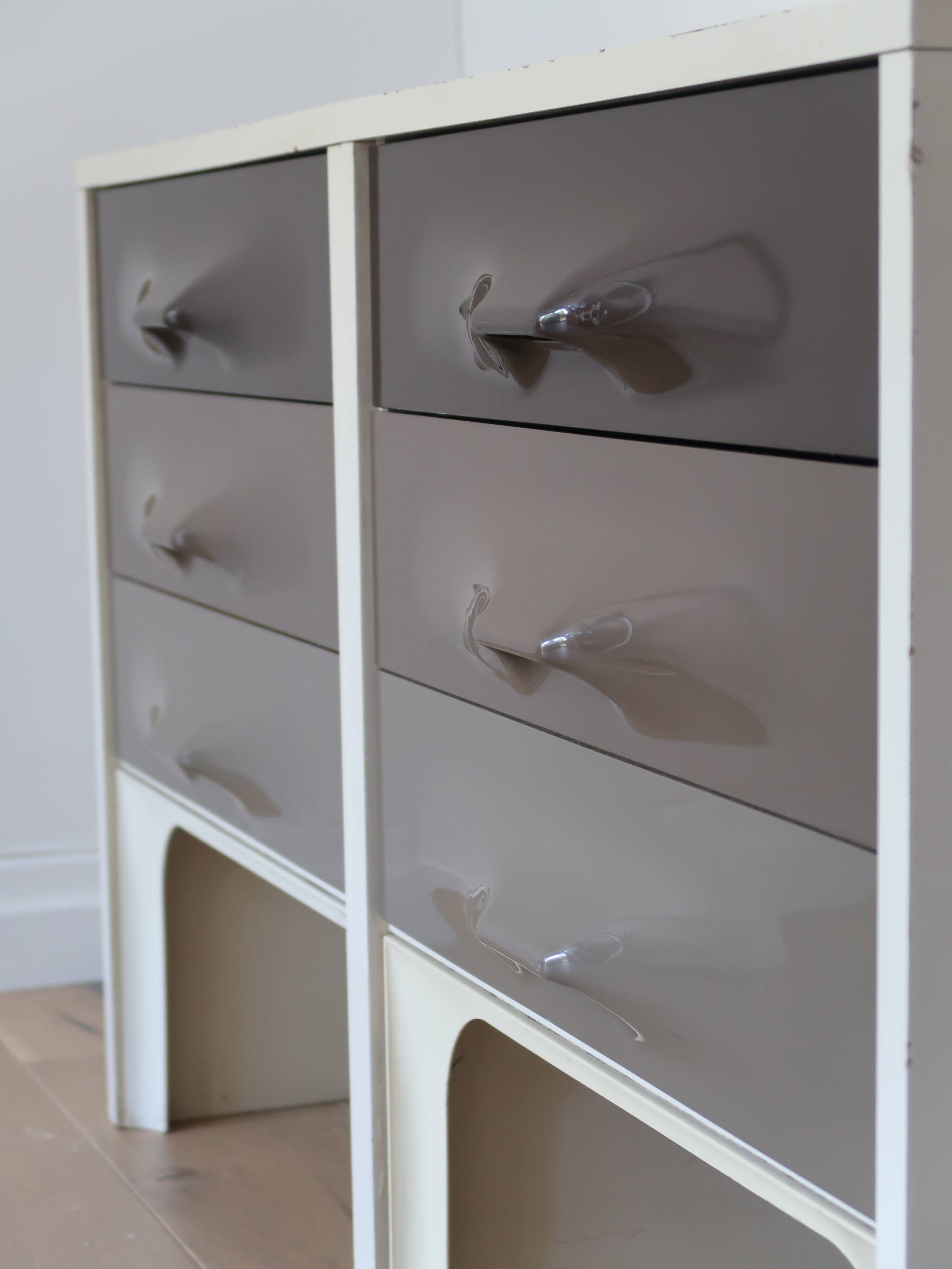 Pair of Raymond Loewy bedside tables