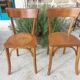 pair of Luterma bistro chairs, dark shade