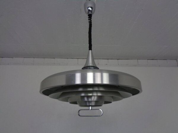 Large Danish Adjustable Ceiling Lamp, 1960s