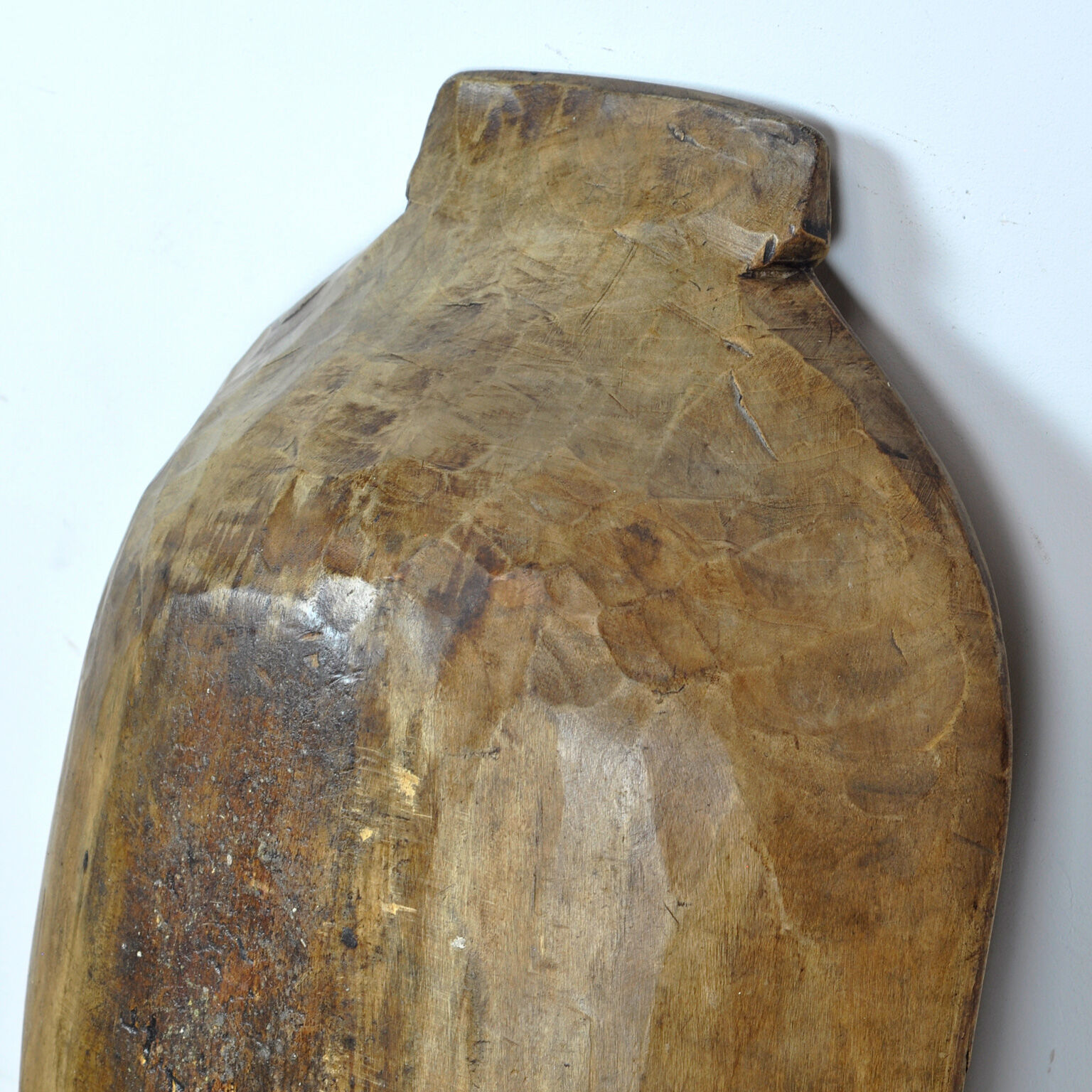 Handmade Wooden Dough Bowl, Early 1900s