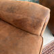 Suede armchairs