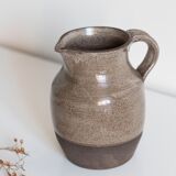 Signed sandstone pitcher