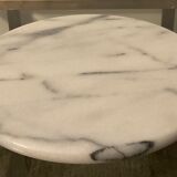 Vintage rotating top in Carrara marble 70s