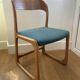 Lot of 6 Baumann sled chairs