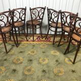 6 chaises bistrot Josias Eissler & Söhne restaurées