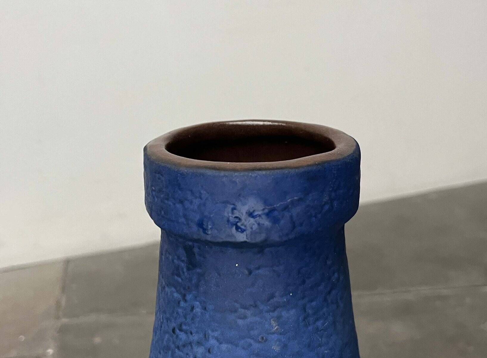 Vase de sol WGP Fat Lava en poterie ouest-allemande moderne du milieu du siècle de Carstens Tönnieshof, années 1960