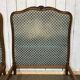 Pair of Louis XV style beech beds from the 1950s.