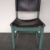 6X Vintage Dining Table Chairs