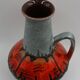 Ceramic vase Fat Lava 1 handle Carstens Germany