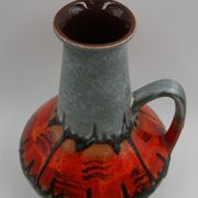 Ceramic vase Fat Lava 1 handle Carstens Germany