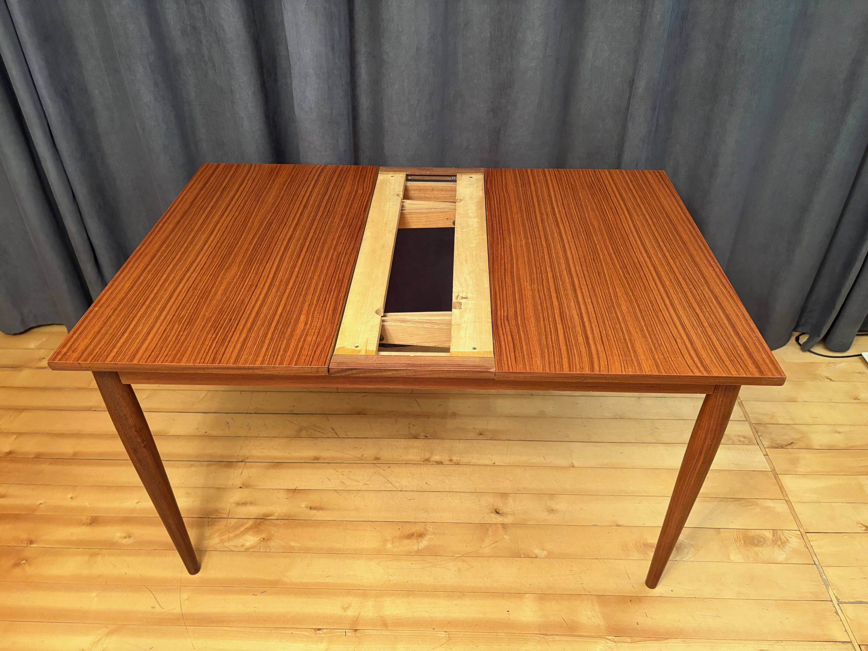 Large teak table from Lübke, Germany, 1960s