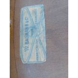 6 Baumann bistro chairs in old grey limed wood