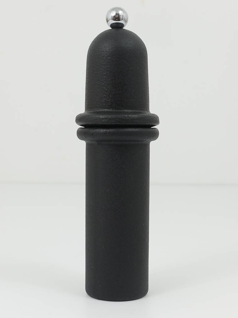 Beautiful cast iron salt and pepper mill by Carl Aubock with Peugeot mill, 1970s.