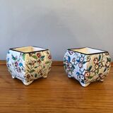 Longwy pot covers duo