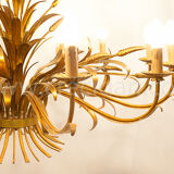 Lustre gerbe de blé 12 feux