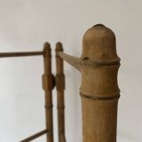 Antique towel rack with doors
