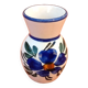 Ceramic vase with floral decoration