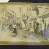 Set of four prints